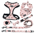 custom pattern dog harness sets adjustable dog vest